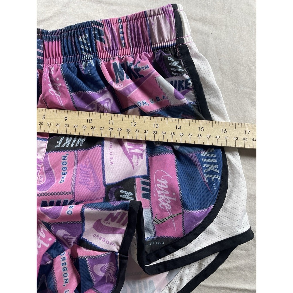 Nike Dri-Fit Women's Tempo Running Shorts Pink And Purple Size S - Picture 6 of 10
